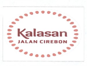 Trademark KALASAN JALAN CIREBON DAN LOGO