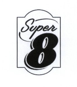 Trademark Desain dan tulisan SUPER 8