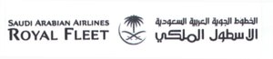 Trademark SAUDI ARABIAN AIRLINES ROYAL FLEET & Huruf Arab & Gambar