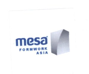 Trademark MESA FORMWORK ASIA + LOGO