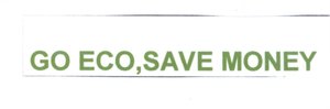 Trademark GO ECO.SAVE MONEY