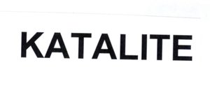 Trademark KATALITE