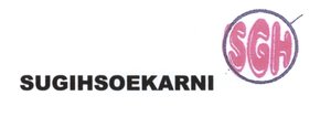 Trademark SUGIHSOEKARNI + Logo