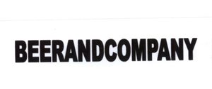 Trademark BEERANDCOMPANY