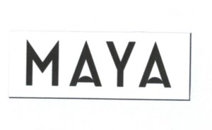 Trademark MAYA