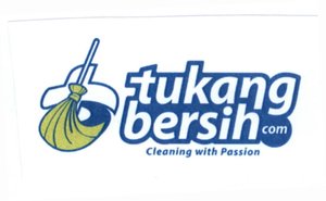 Trademark Logo + tukang bersih.com