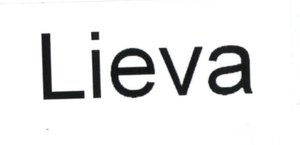 Trademark LIEVA