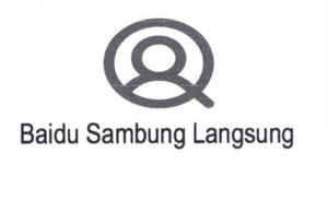 Trademark Baidu Sambung Langsung + LOGO