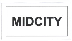 Trademark MIDCITY