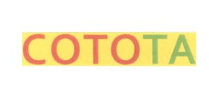 Trademark COTOTA