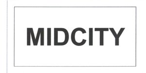 Trademark MIDCITY