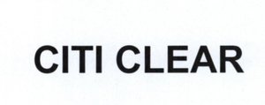Trademark CITI CLEAR