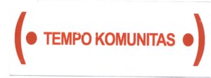 Trademark Kata "TEMPO KOMUNITAS"