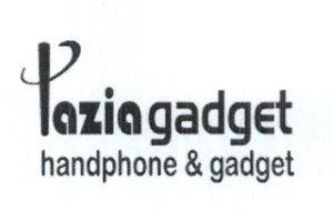 Trademark LOGO + Pazia gadget + handphone & gadget