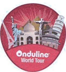 Trademark ONDULINE WORLD TOUR