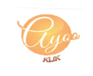 Trademark AYOO KLIK & Logo