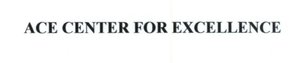 Trademark ACE CENTER FOR EXCELLENCE