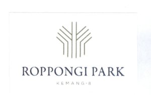 Trademark ROPPONGI PARK KEMANG 8 & LOGO