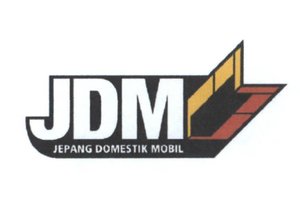 Trademark JDM (JEPANG DOMESTIK MOBIL) + Logo