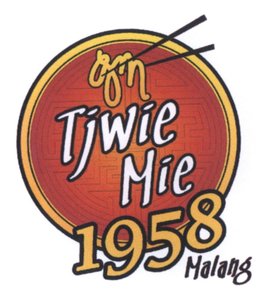 Trademark TJWIE MIE 1958 MALANG