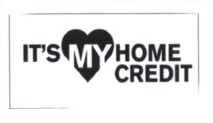 Trademark IT'S MY HOME CREDIT + LOGO