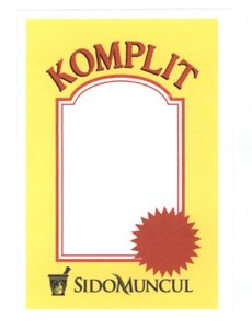 Trademark KOMPLIT,SIDOMUNCUL