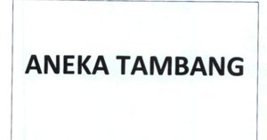 Trademark ANEKA TAMBANG