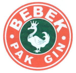 Trademark BEBEK PAK GIN + LUKISAN