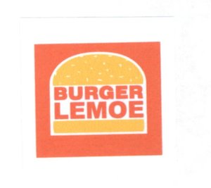Trademark BURGER LEMOE