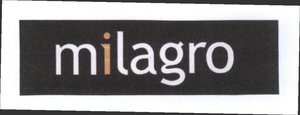 Trademark MILAGRO