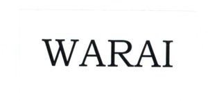 Trademark WARAI