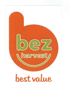 Trademark BEZ HARVEST BEST VALUE