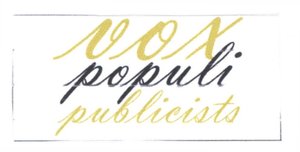 Trademark VOX POPULI PUBLICISTS