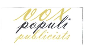 Trademark VOX POPULI PUBLICISTS
