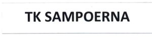 Trademark TK SAMPOERNA