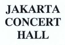 Trademark JAKARTA CONCERT HALL