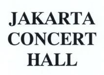 Trademark JAKARTA CONCERT HALL