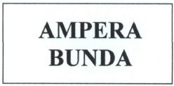 Trademark AMPERA BUNDA