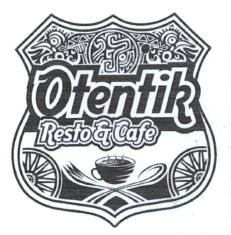 Trademark OTENTIK RESTO & CAFE + LOGO