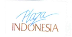 Trademark PLAZA INDONESIA
