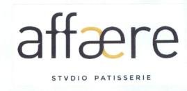 Trademark affaere STVDIO PATISSERIE