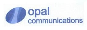 Trademark opal communications + logo