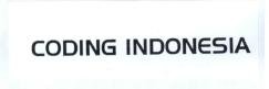 Trademark CODING INDONESIA