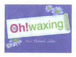 Trademark OH! WAXING + Logo