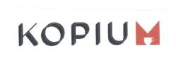 Trademark KOPIUM + Logo