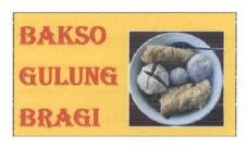 Trademark BAKSO GULUNG BRAGI & LUKISAN