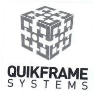 Trademark QUIKFRAME + Logo QUIKFRAME SYSTEMS