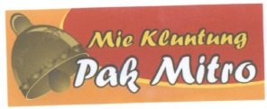 Trademark Mie Kluntung Pak Mitro