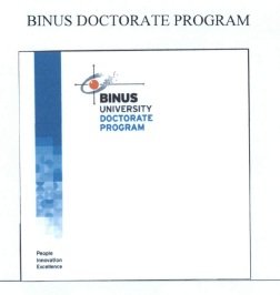 Trademark BINUS UNIVERSITY DOCTORATE PROGRAM