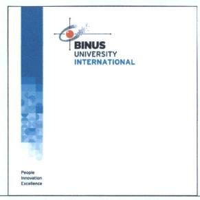 Trademark BINUS UNIVERSITY INTERNATIONAL